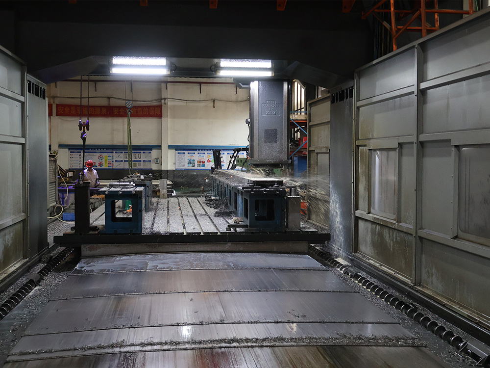 鋼板銑面開(kāi)槽加工